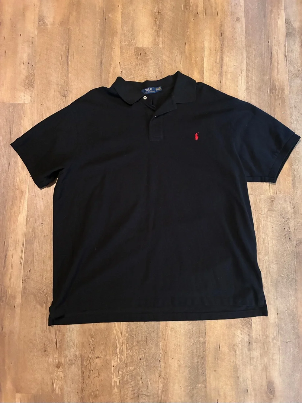 Polo by Ralph Lauren Black Polo with Red Pony